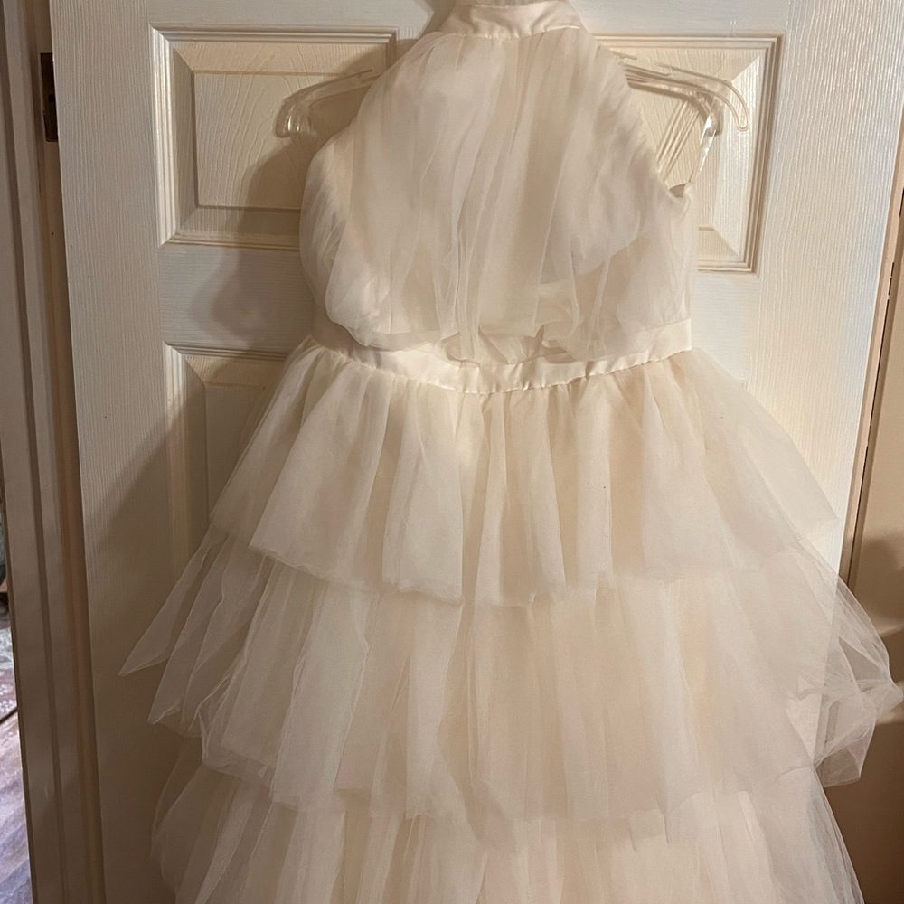 Tulle Bridal Dress / Bridal Shower Dress / Bridal Photoshoot Op - Picture 4 of 4
